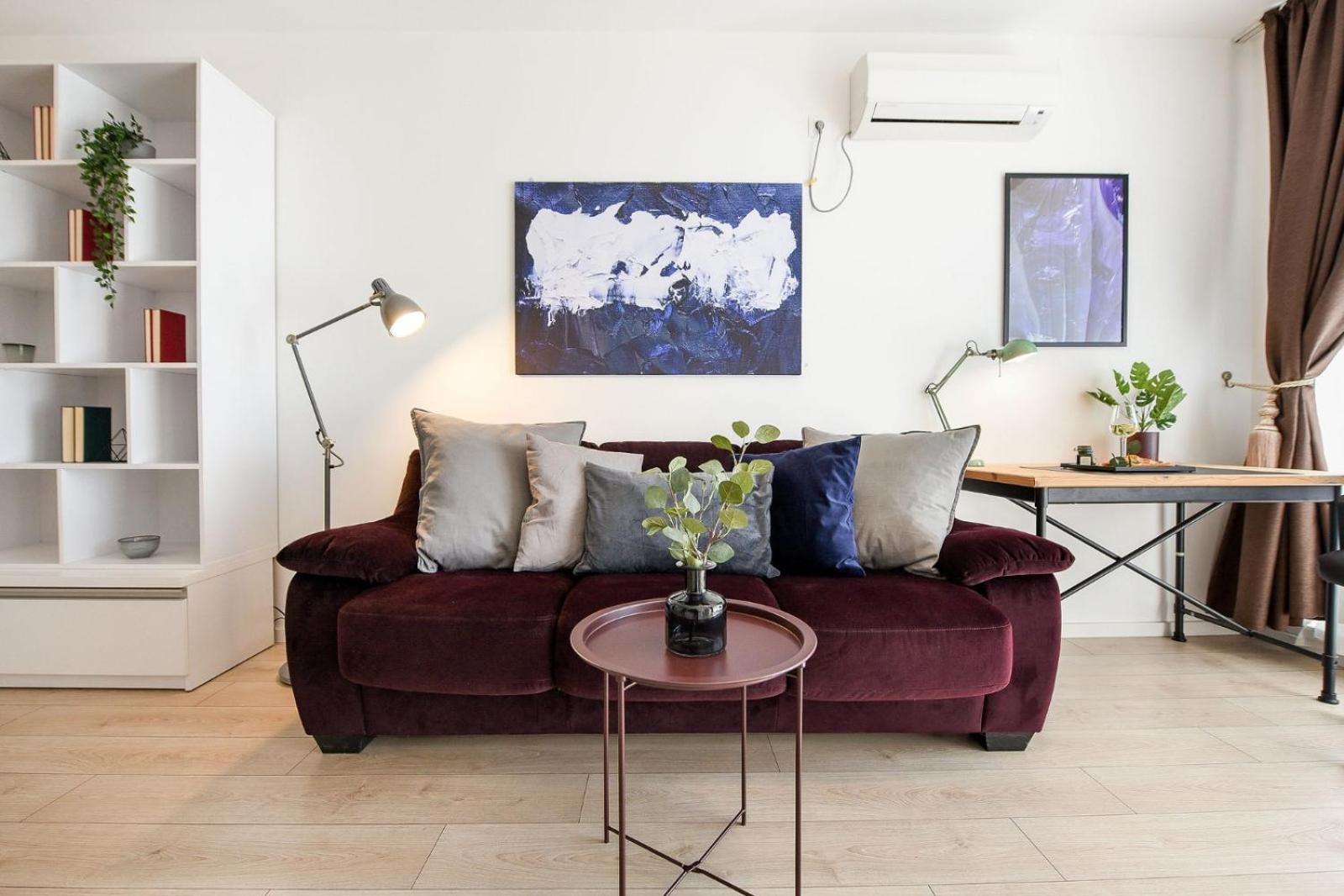 布加勒斯特Wonderfull 1Br Aviatiei公寓 外观 照片